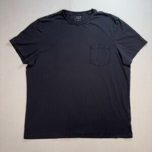 J.Crew Broken-In Pocket‎ T-Shirt Men's XL Dark Gray 100% Cotton AH920